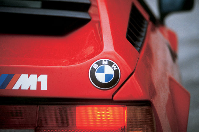 1980 BMW M1 Nürburging Heckscheibenabdeckung