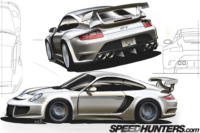 nfs undercover porsche 911 gt2