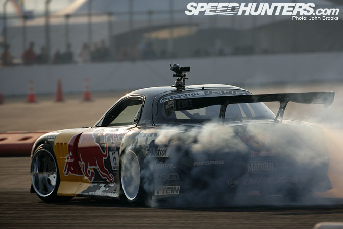 red bull drift car rx7