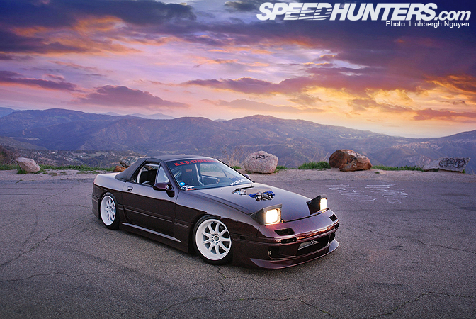 Car Feature V8 Mazda Rx7 Triangle Blasphemy Speedhunters