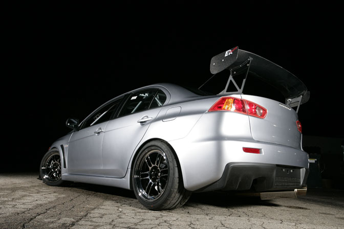 Car Feature» Silver Bullet Evo X - Speedhunters