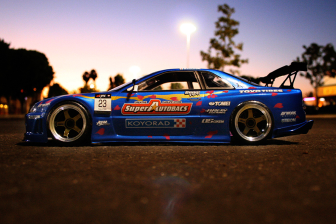 kyosho rc drift car