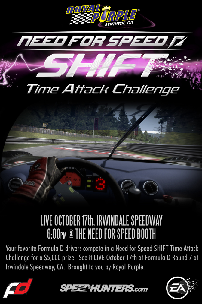 Need For Speed Shift>> Rp Time Attack Challenge @ Irwindale