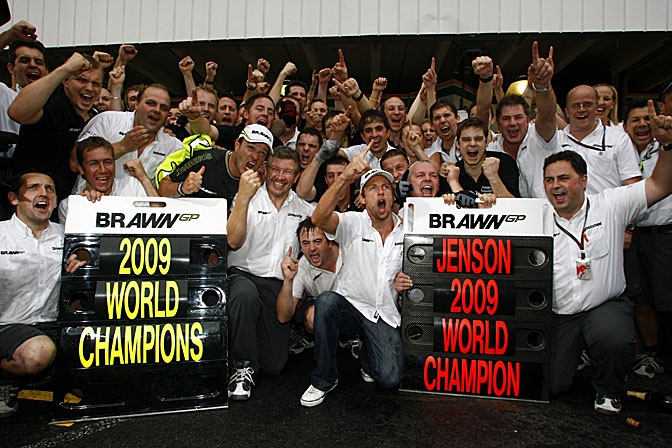 Brazil 2009: Jenson Button wins the world title