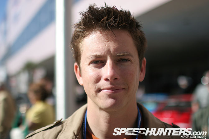 tanner foust speedhunters event 2008 champions race sema interview outside leveton foxy jacob why