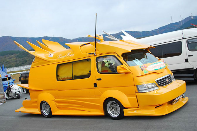 custom vans japan