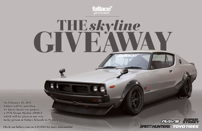 News>>the Fatlace Skyline Giveaway
