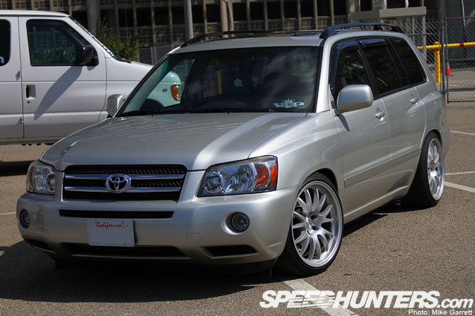 slammed toyota highlander