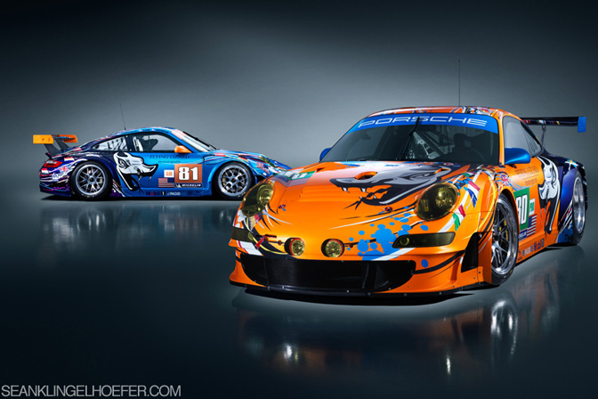 News>>flying Lizard Celebrate Porsche At Le Mans
