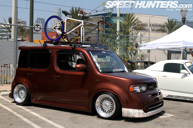 nissan cube bike rack