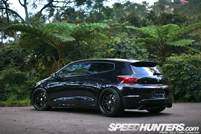 volkswagen scirocco r black