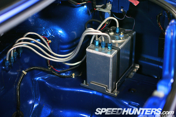 Nissan S15 Silvia custom fuel system