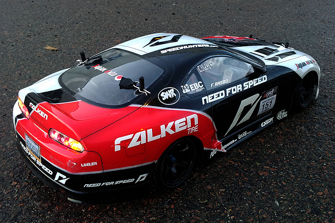Matt Powers' S14 RC replica. it is now time for this Supra that has be...