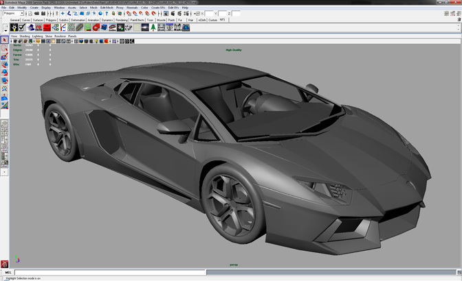 Autocad Car Models