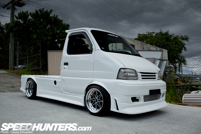 suzuki carry pick up modified