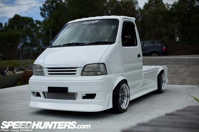 suzuki carry pick up modified