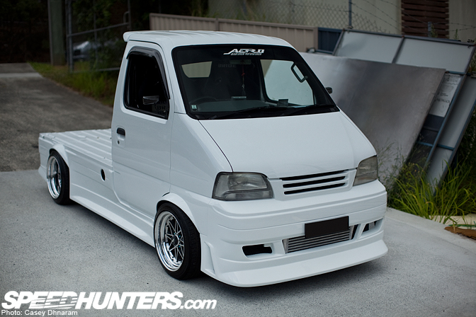 suzuki carry pick up modified