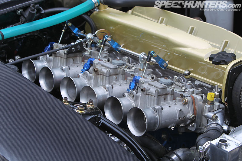 But it’s an RB26 head with a bit of a difference because it has been stripp...