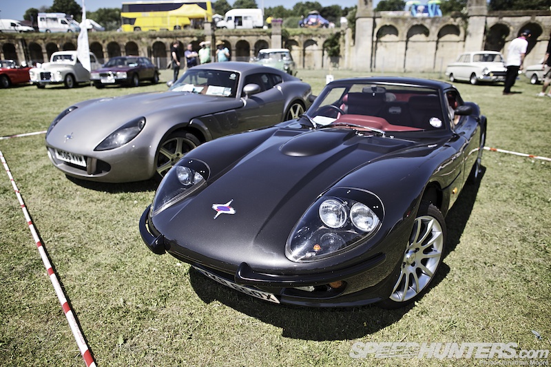 Motorsport At The Palace: time trial and classic motor show at Crystal Palace, London