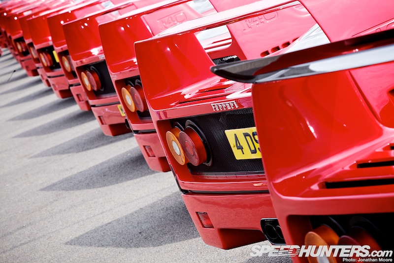 Ferrari Organizes The F40 Legacy Tour With More Than 40 Owners Touring Italy