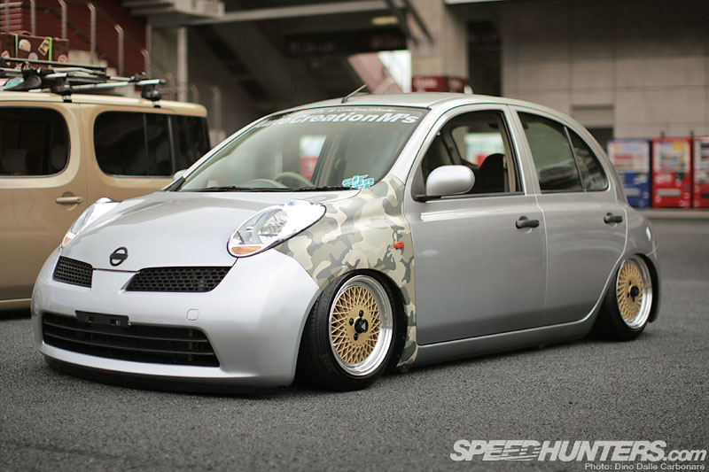 Nissan Micra stance