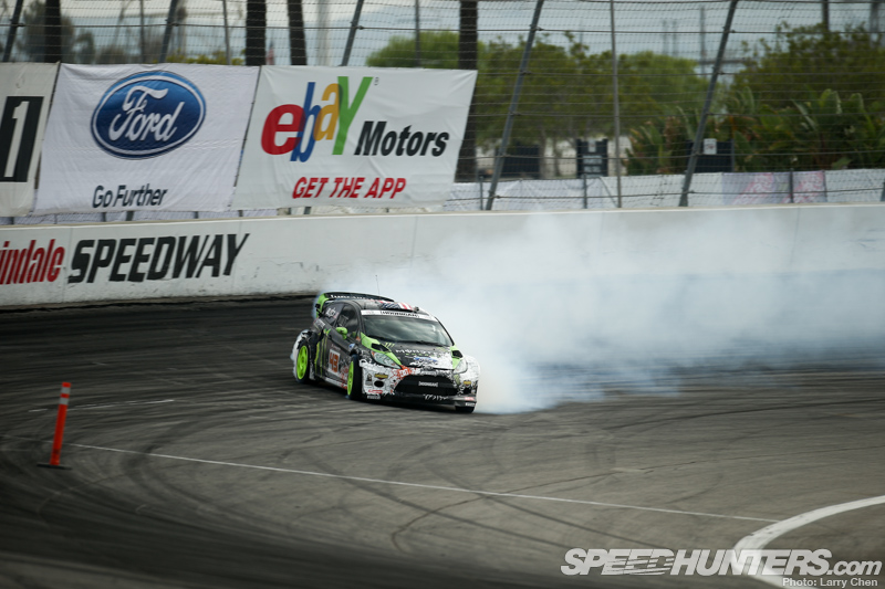 Ken Block Awd Drifts Irwindale Speedway Speedhunters