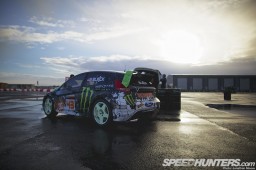 Monster Energy Grid Gymkhana at Santa Pod Raceway’s Flame And Thunder meeting, 27-28 October 2012
