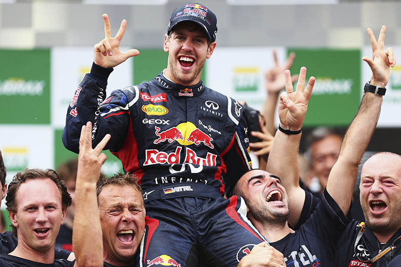 F1 champion Vettel: Red Bull will be slower in 2012