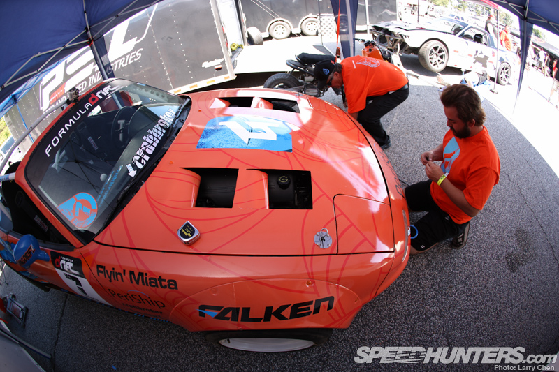 2013 Danny George signed STR Racing Mazda Miata Formula Drift poster 