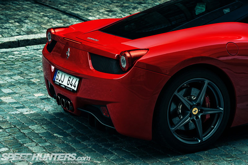 Ferrari 458 Italia Rear