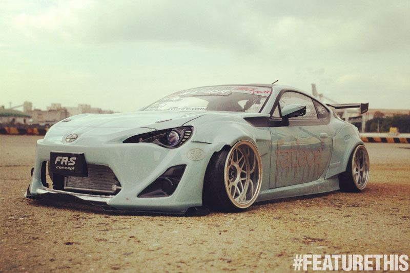 Toyota gt86 Rocket Bunny в дрифт