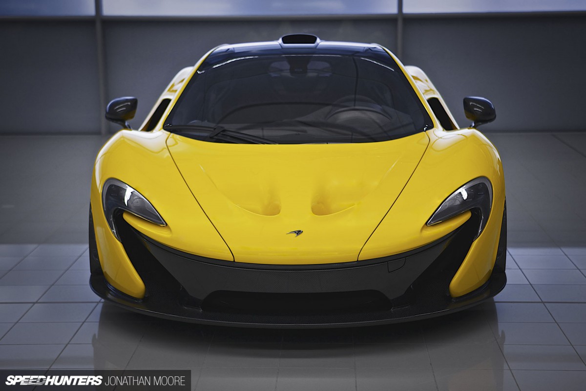 mclaren p1 yellow wallpaper hd