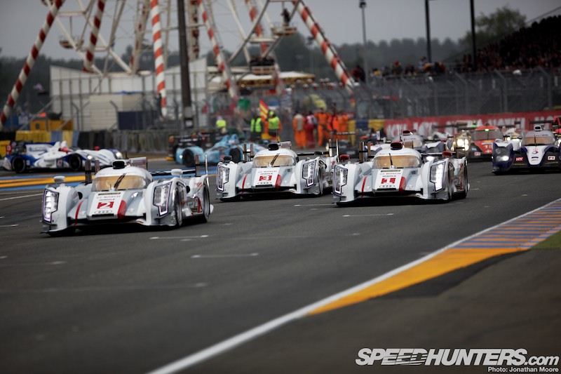 In The Moment: Audi Head Lm24, But Tragedy Hits