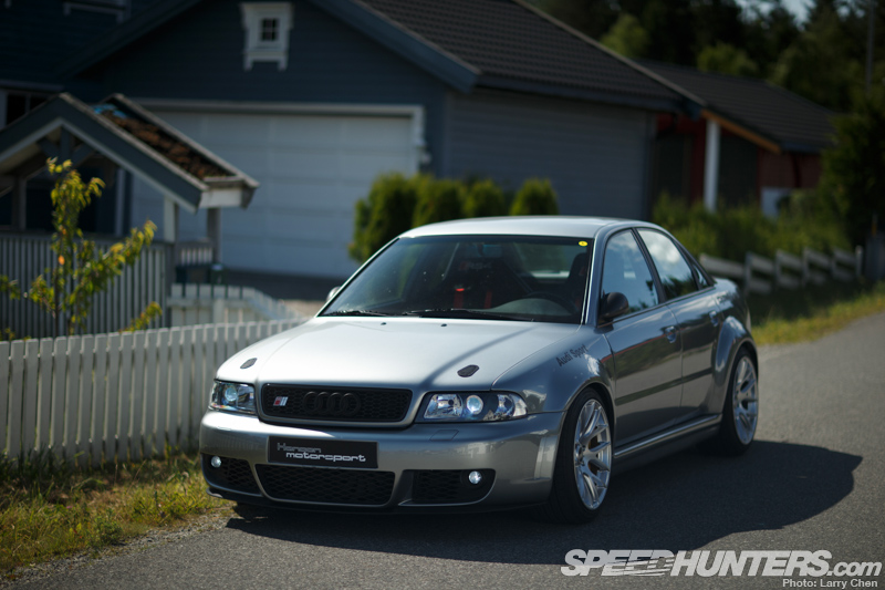 audi s4 stanced out