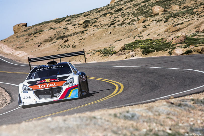 Loeb's Peugeot Pulverises Pikes Peak Speedhunters