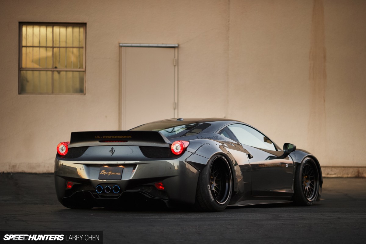 My 2009 Ferrari 458 italia. With a LB WORKS wide body kit, and a