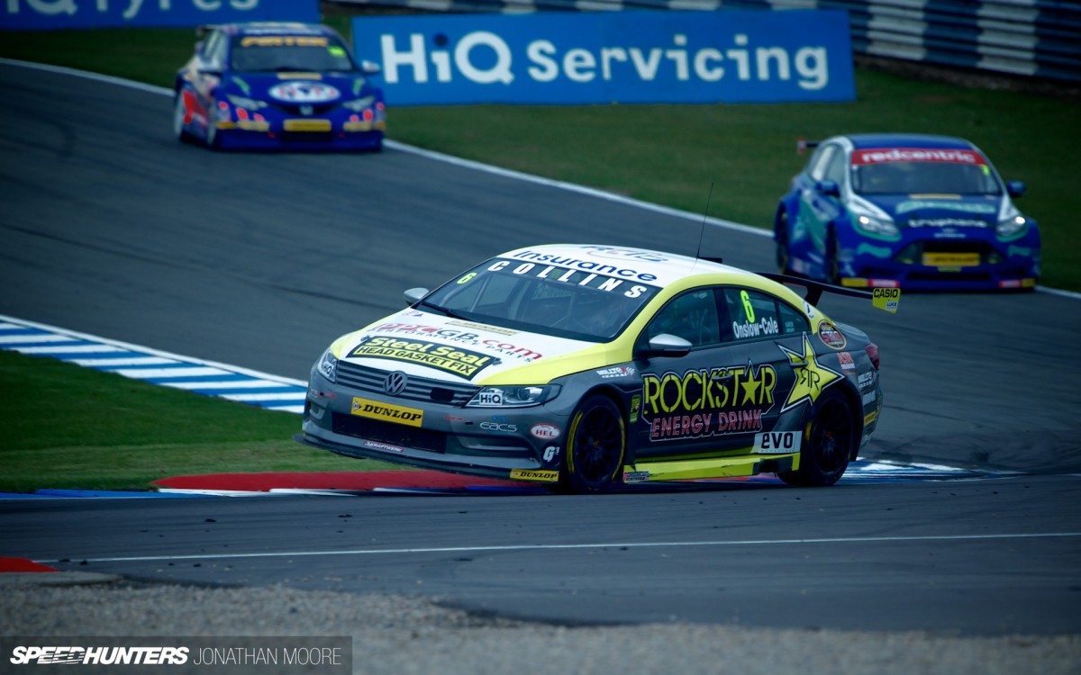 Round 2 of the 2013 British Touring Car Championship, held at the Donington Park circuit in Leicestershire