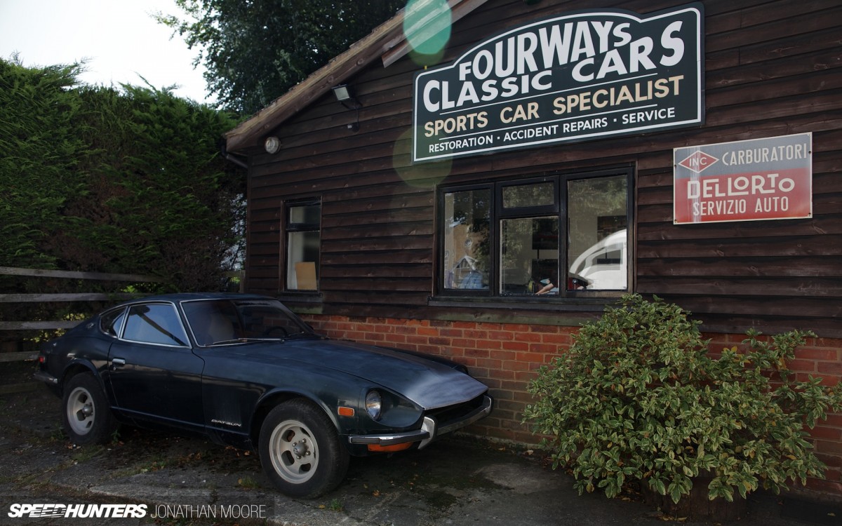 Fourways Engineering, classic sportscar restoration and servicing, specialising in Datsun/Nissan S30s, based in Sevenoaks in the United Kingdom