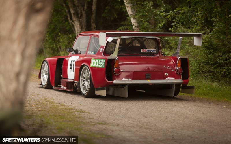 Supercharged Volvo Ford Anglia-1