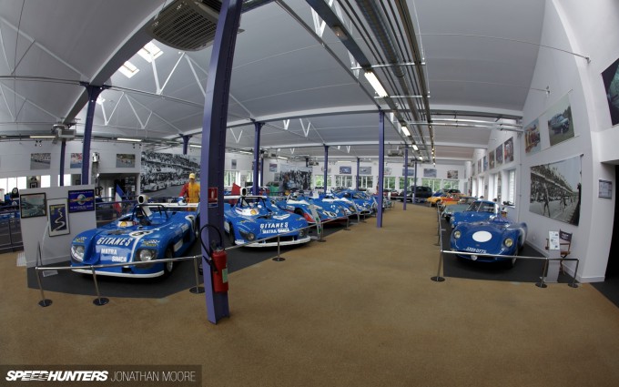 Musée Matra, the museum dedicated to the racing and road car output of French automobile company Matra (Mécanique-Aviation-TRAction)