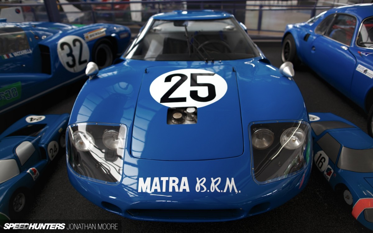 Musée Matra, the museum dedicated to the racing and road car output of French automobile company Matra (Mécanique-Aviation-TRAction)