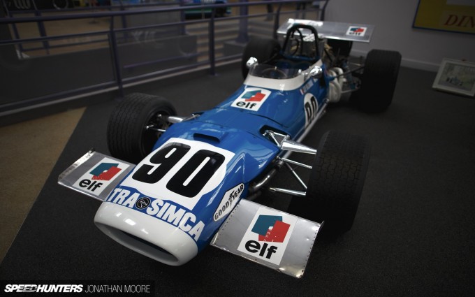 Musée Matra, the museum dedicated to the racing and road car output of French automobile company Matra (Mécanique-Aviation-TRAction)