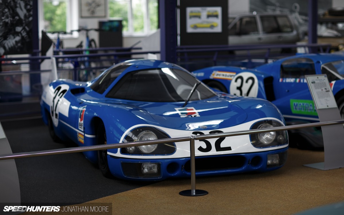Musée Matra, the museum dedicated to the racing and road car output of French automobile company Matra (Mécanique-Aviation-TRAction)