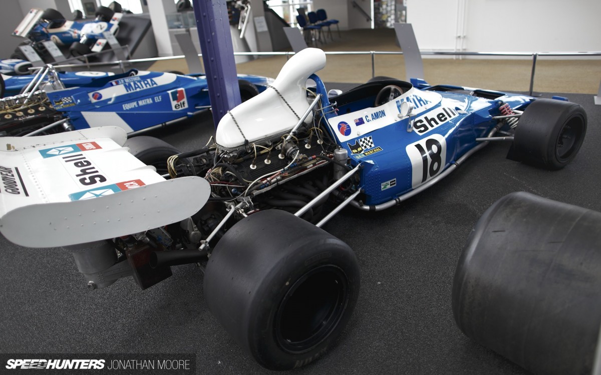 Musée Matra, the museum dedicated to the racing and road car output of French automobile company Matra (Mécanique-Aviation-TRAction)