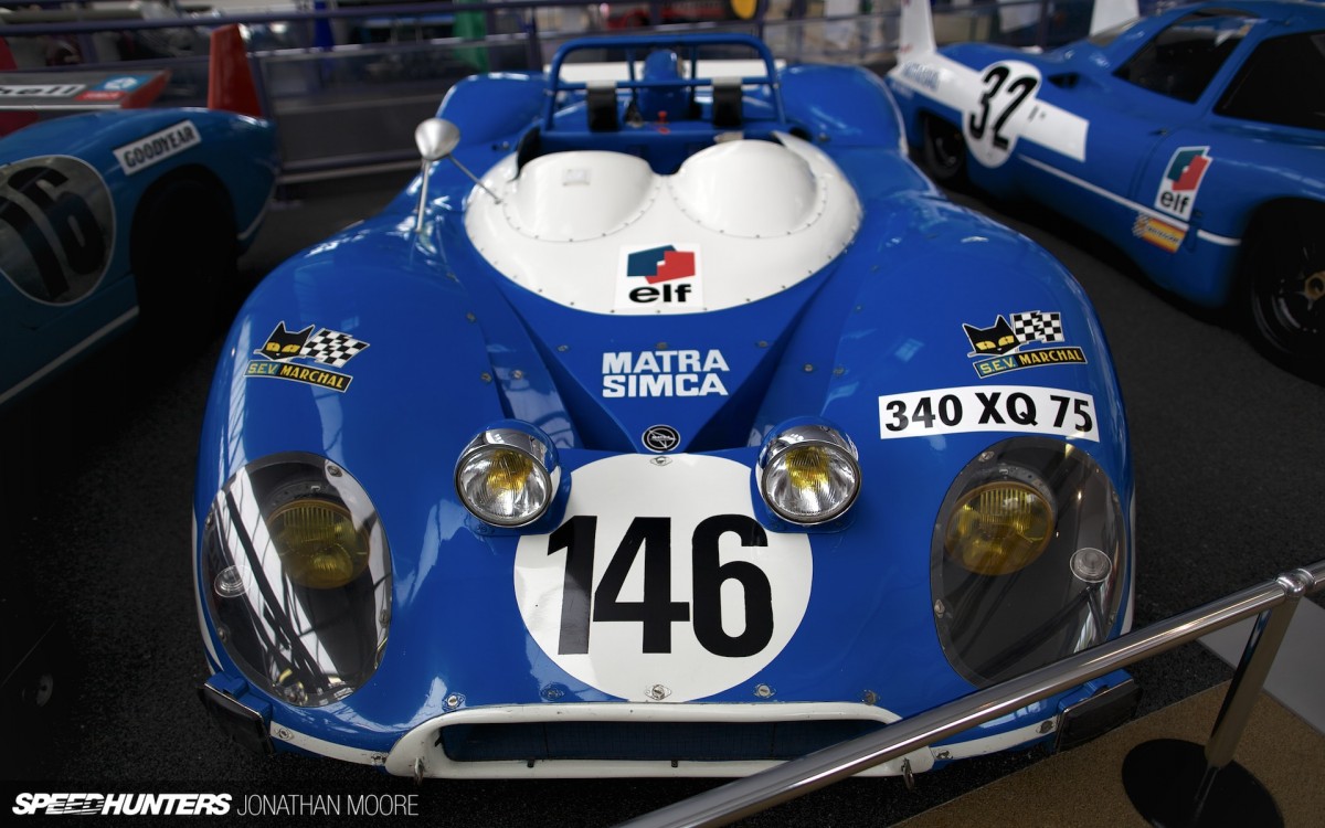 Musée Matra, the museum dedicated to the racing and road car output of French automobile company Matra (Mécanique-Aviation-TRAction)