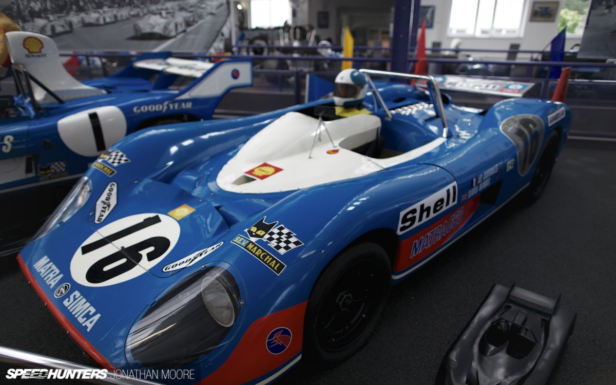 Musée Matra, the museum dedicated to the racing and road car output of French automobile company Matra (Mécanique-Aviation-TRAction)