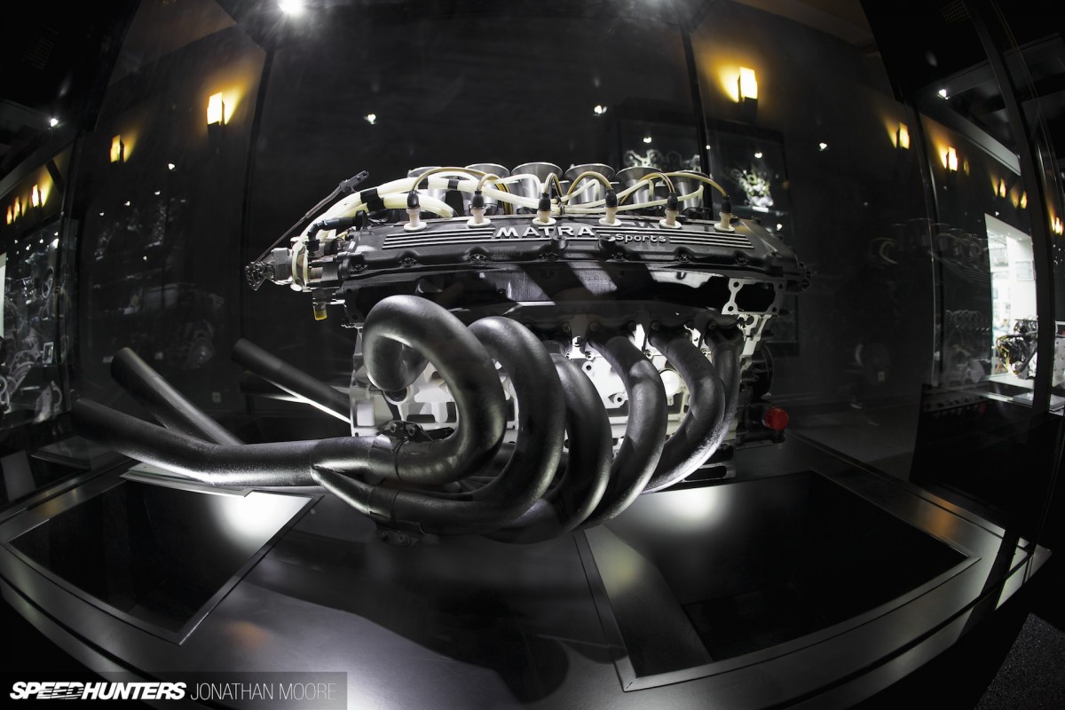 Musée Matra, the museum dedicated to the racing and road car output of French automobile company Matra (Mécanique-Aviation-TRAction)