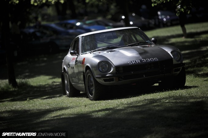 Motorsport At The Palace: time trial and classic motor show at Crystal Palace, London