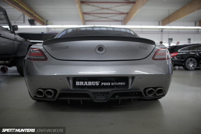 The headquarters and manufacturing facilities of Brabus, specialist tuners of high performance Mercedes-Benz cars