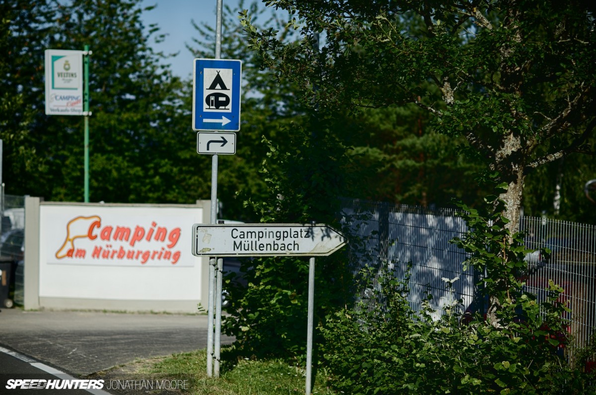 The Nürburgring Südschleife, the abandoned southern loop of the legendary Nordschleife racing circuit, built in 1927 but mostly destroyed during the building of the modern Grand Prix track
